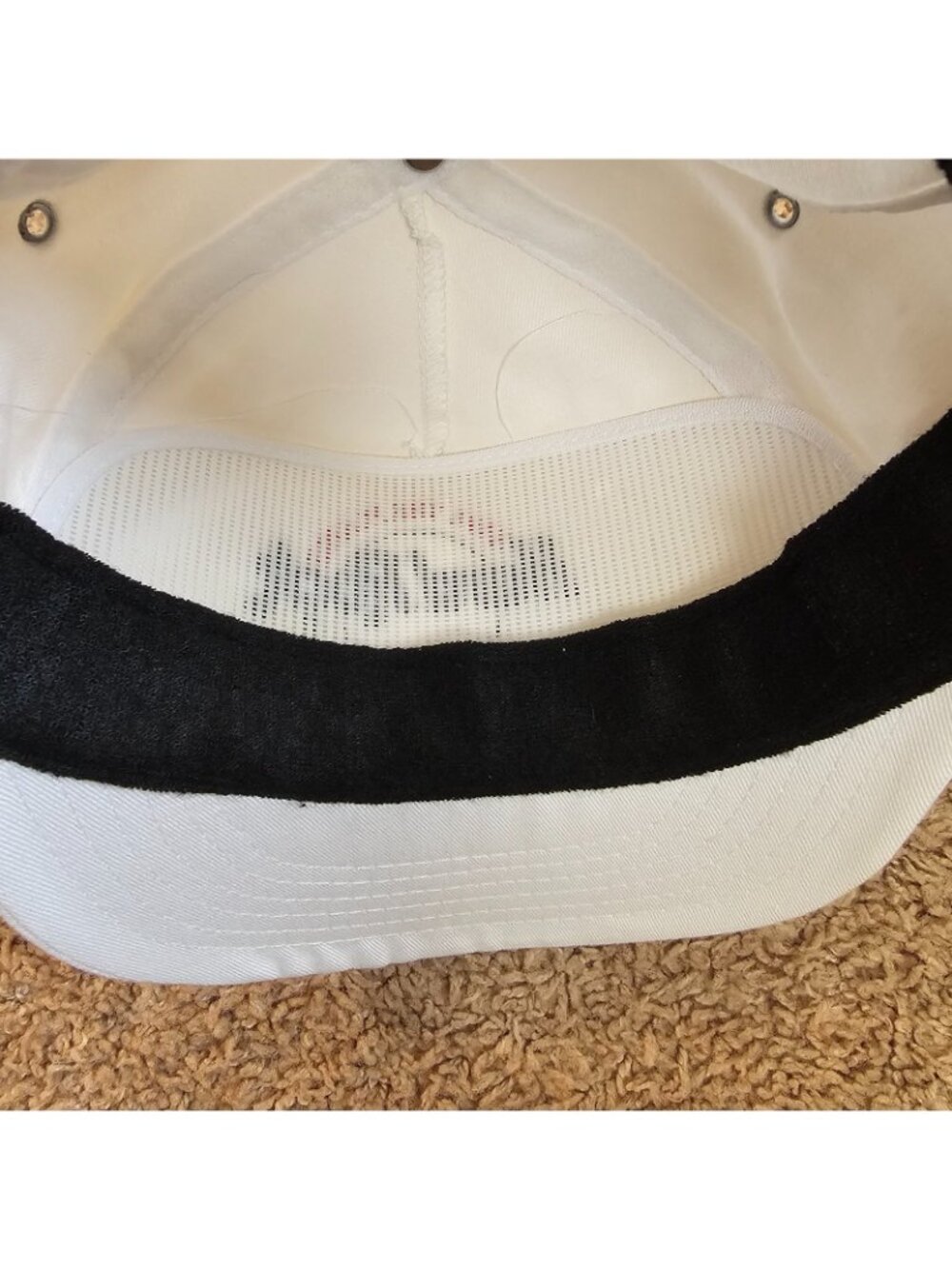 Vintage Hard Rock Cafe London Hat Save the Planet White Strapback Baseball Cap - Picture 11 of 11